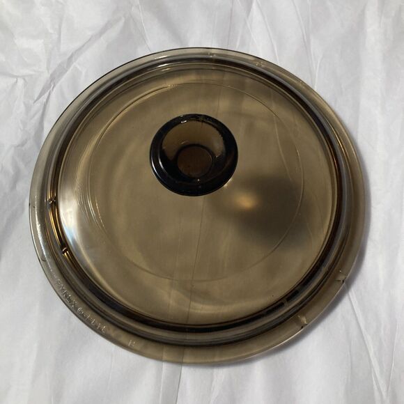 PYREX Visions P 81 C Amber Glass Replacement Lid - Picture 1 of 7